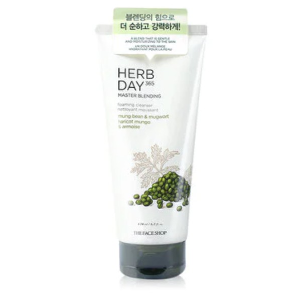 Herb Day 365 Master Blending Foaming Cleanser Mung Bean & Mugwort