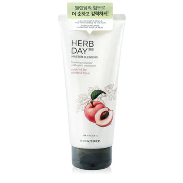 Herb Day 365 Master Blending Foaming Cleanser Peach & Fig