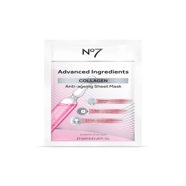 Advanced Ingredients Collagen Anti-ageing Sheet Mask