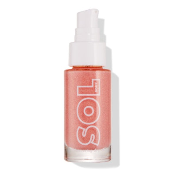 Pretty Peachy Sol Shimmering Body Dry Oil