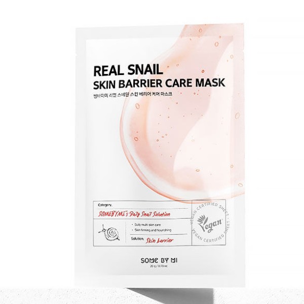 Real Snail Skin Barrier Care Mask