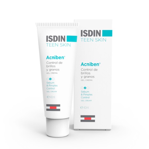 Teen Skin Acniben Control De Brillos Y Granos Gel Crema