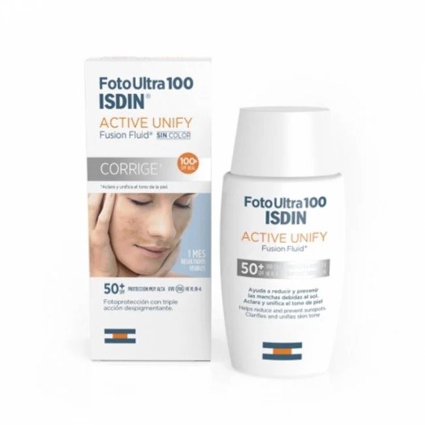 Fotoultra 100 Isdin Active Unify Fusion Fluid Spf50+