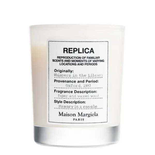 Replica Whispers in the Library Candle