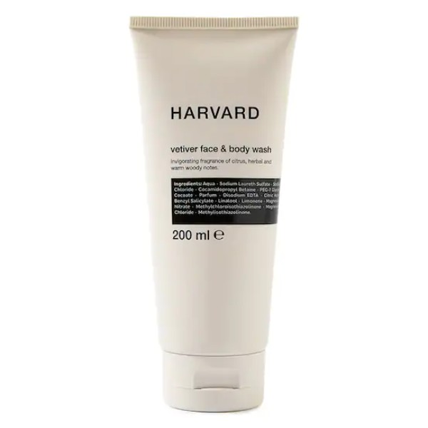 Harvard Vetiver Face & Body Wash