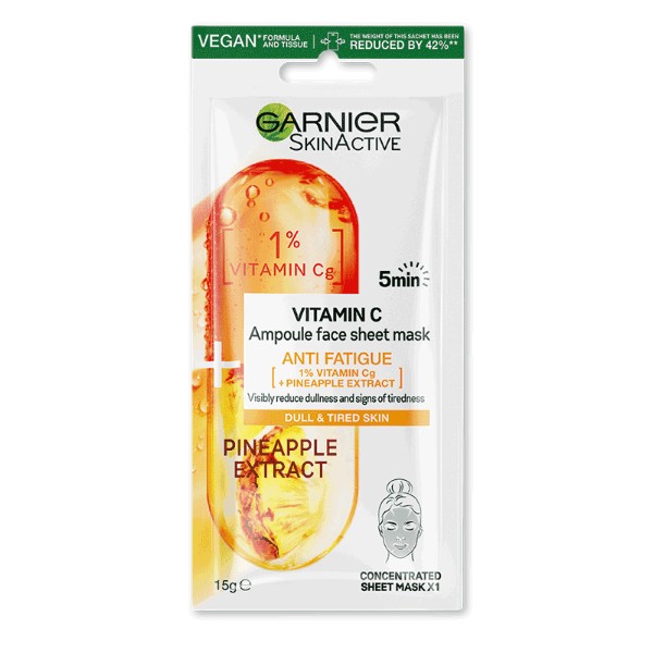 5 min Ampoule Mask Pineapple Sheet Mask