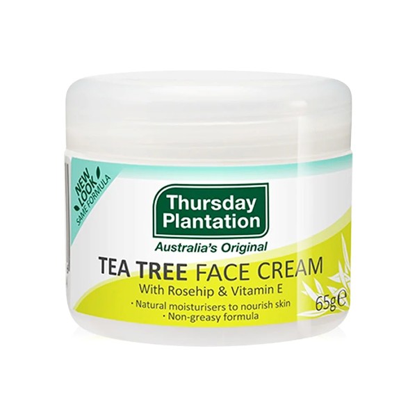 Tea Tree Face Cream with Rosehip & Vitamin E
