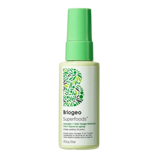 Superfoods Avocado + Kiwi Mega Moisture 3-in-1 Leave-In Spray Conditioner