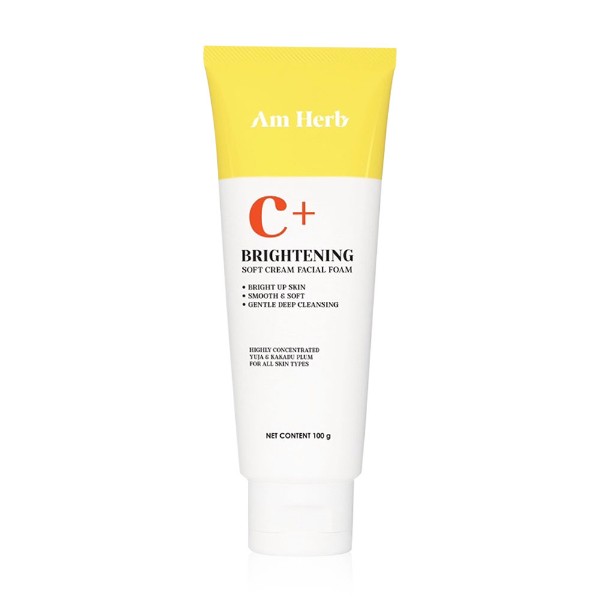 C+ Brightening Soft Cream Facial Foam