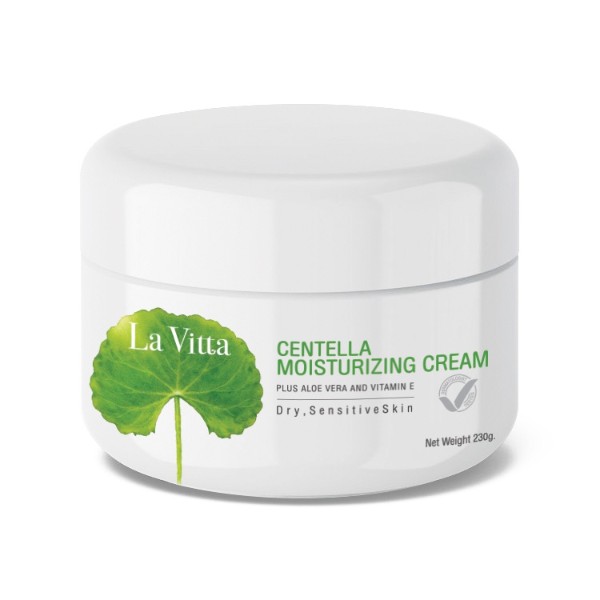 La Vitta Centella Moisturizing Cream Plus Aloe Vera And Vitamin E