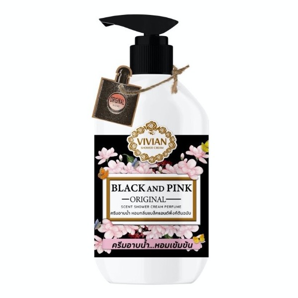 Shower Cream Blank And Pink