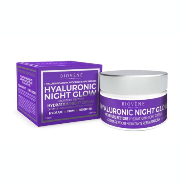 Hyaluronic Night Glow Hydration Night Cream Moisture Restore