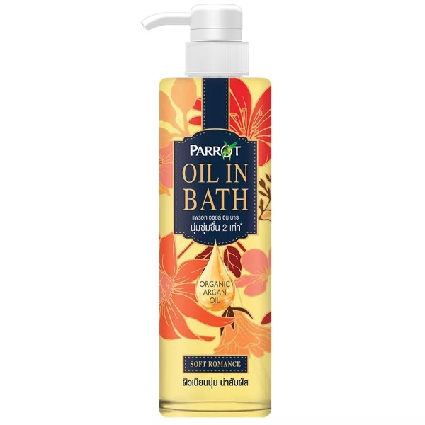 Shower Cream Oil In Bath Organic Argan Oil Soft Romance