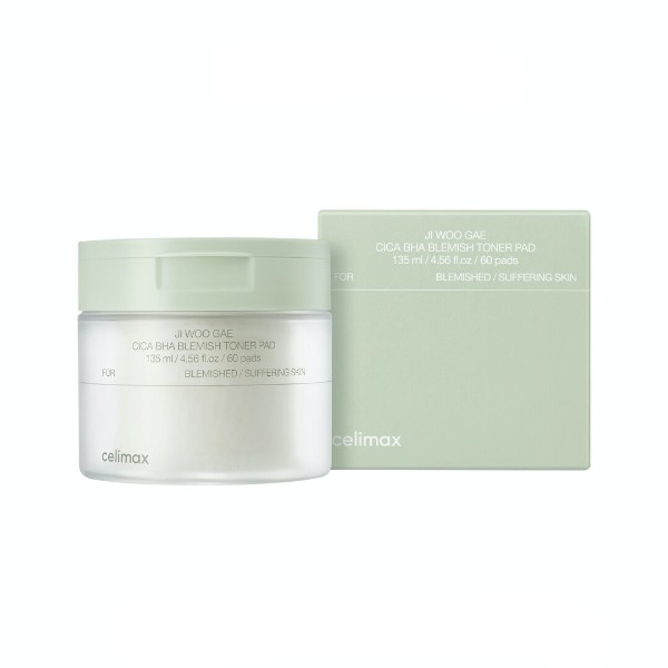 Ji Woo Gae Cica BHA Blemish Toner Pad