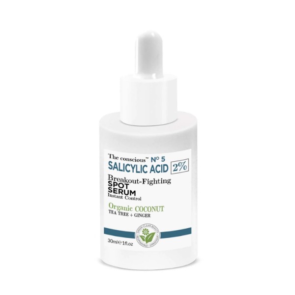 Salicylic Acid Breakout-Fighting Spot Serum Organic Coconut