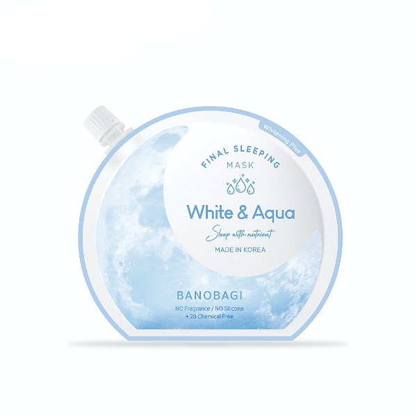 Final Sleeping Mask White & Aqua