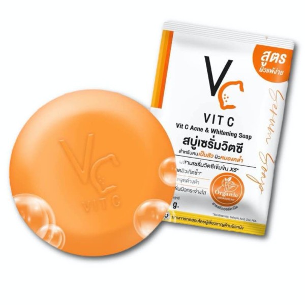 Vit C Acne & Whitening Soap