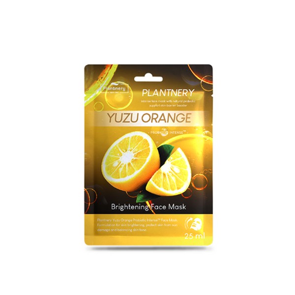 Yuzu Orange Probiotic Intense Face Mask