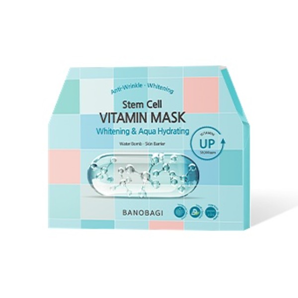Stem Cell Vitamin Mask Whitening & Aqua Hydrating