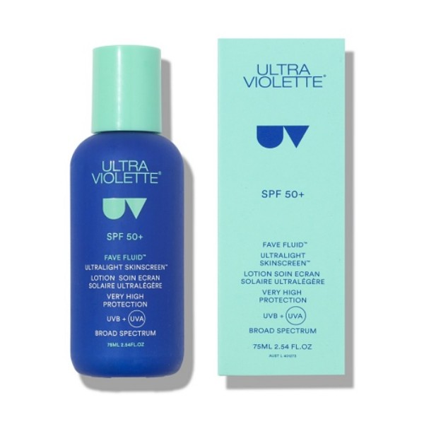 Fave Fluid SPF 50+ Ultralight Fragrance Free Skinscreen™