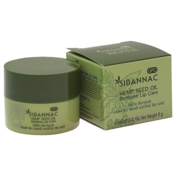 SIBANNAC Hemp Seed Oil - Bed Time Lip Care