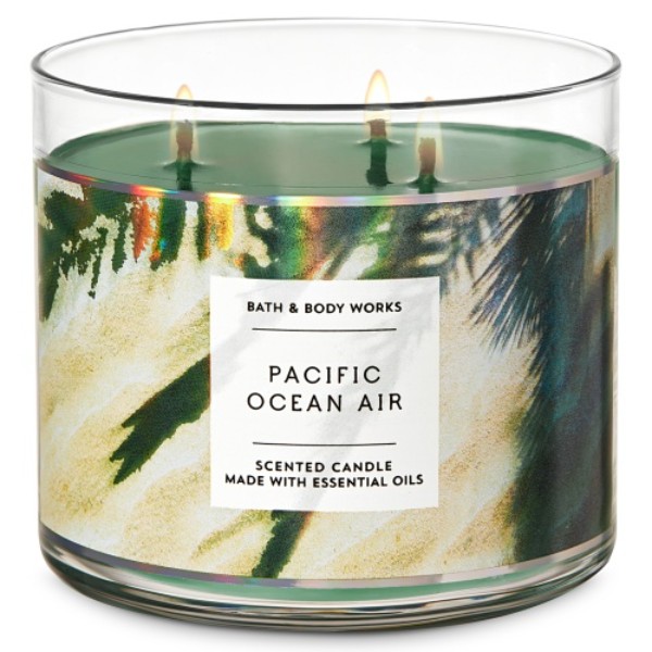 Pacific Ocean Air 3-Wick Candle