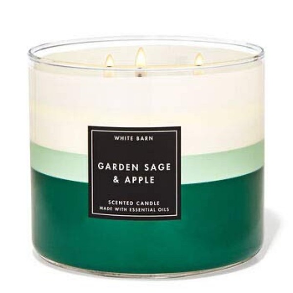 Garden Sage & Apple 3-Wick Candle