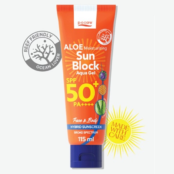 Aloe Moisturizing Sun Block Aqua Gel SPF50+ PA++++