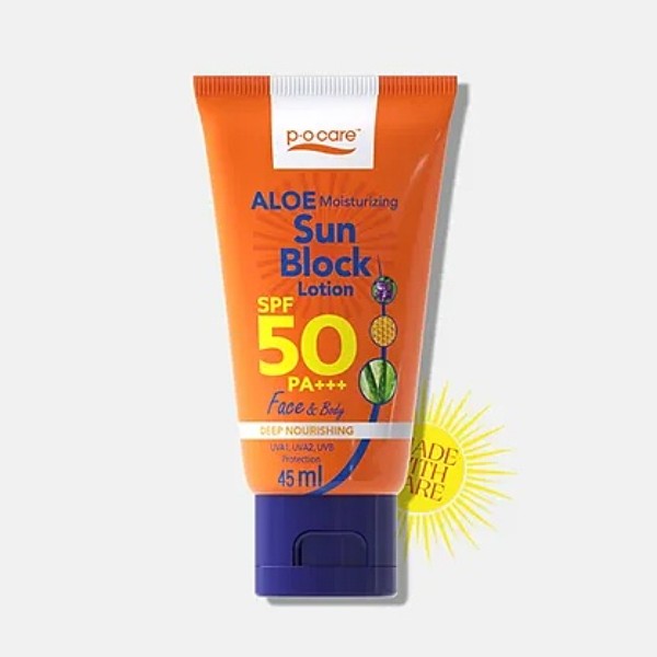 Aloe Moisturizing Sun Block Lotion SPF50 PA+++