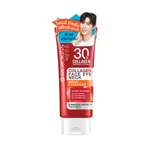 Collagen Face Eye Neck Serum Cleanser