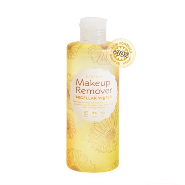 Makeup Remover Micellar Water Natural Oil Infused