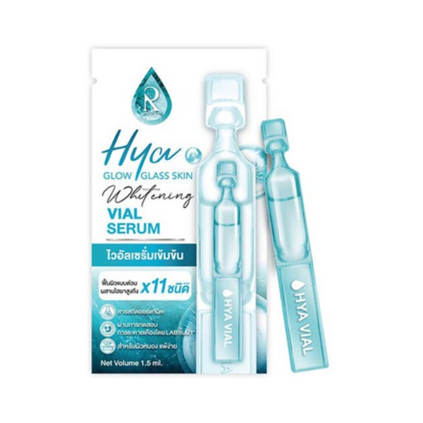 Hya Glow Glass Skin Whitening Vial Serum