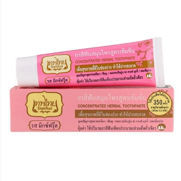 Concentrated Herbal Toothpaste With Fluoride Mixed Fruit