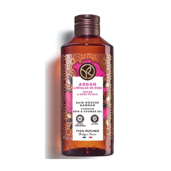 Argan & Rose Petals Hammam Bath & Shower Gel