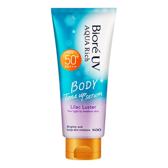 UV Aqua Rich Body Tone Up Serum Lilac Luster SPF50+ PA+++