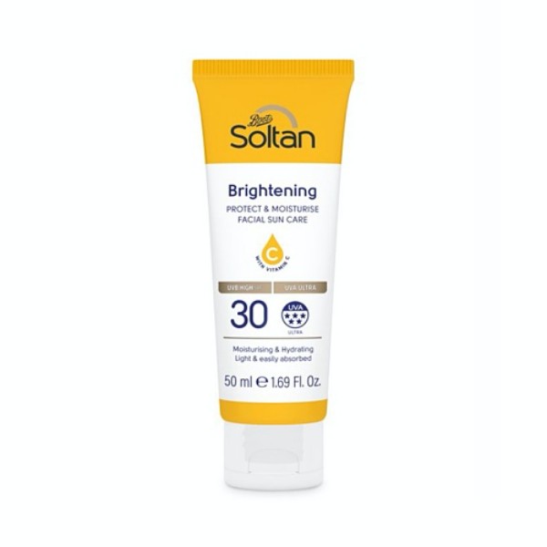 Brightening Protect & Moisturise Facial Sun Care UVB High SPF30