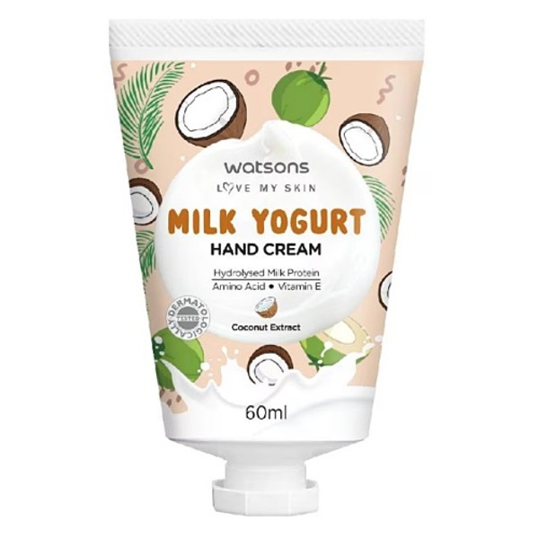 Milk Yogurt Hand Cream Coconut Extract