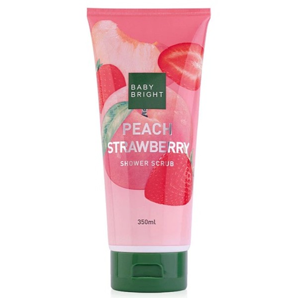 Peach Strawberry Shower Scrub