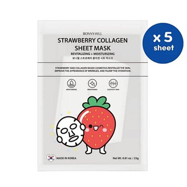 Strawberry Collagen Sheet Mask