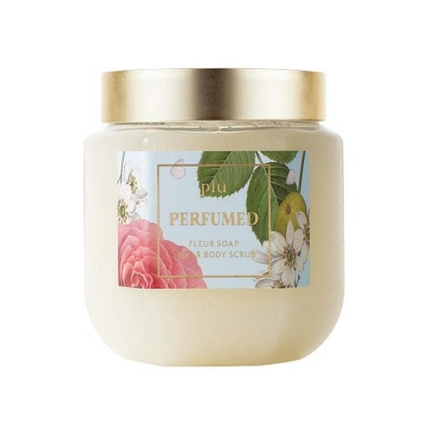 Perfumed Fleur Soap Sugar Body Scrub
