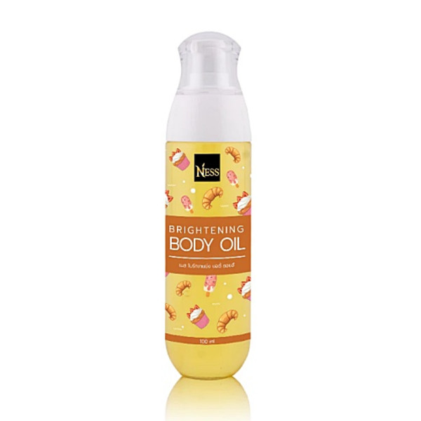 Ness Brightening Body Oil Vanilla Croissant