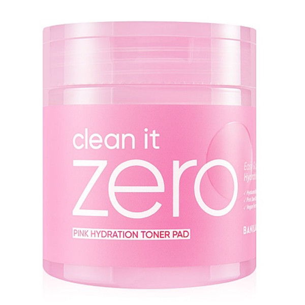 Clean It Zero Pink Hydration Toner Pad