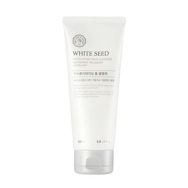 White Seed Exfoliating Foam Cleanser