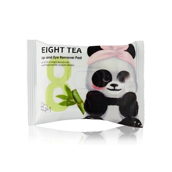Eight Tea Lip And Eye Remover Pad