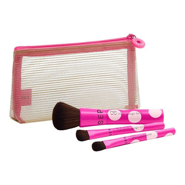Set of 3 To-Go Essential Brushes Set (Holiday Limited Edition)