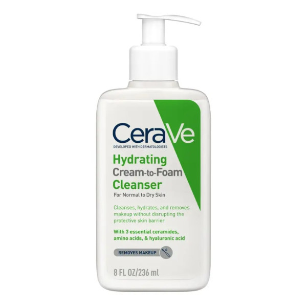 Hydrating Cream-to-Foam Cleanser
