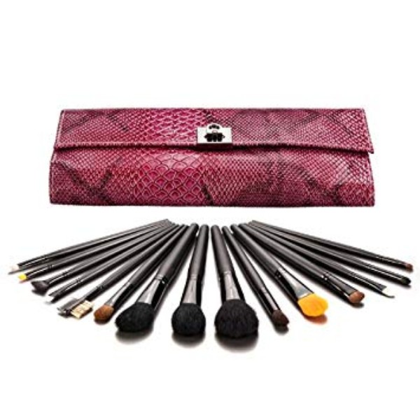 Magenta Reptile Deluxe Brush Set