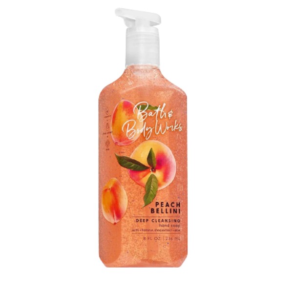 Peach Bellini : Deep Cleansing Hand Soap