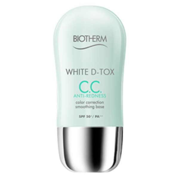 White D-Tox C.C. Cream : Green CC Anti-redness