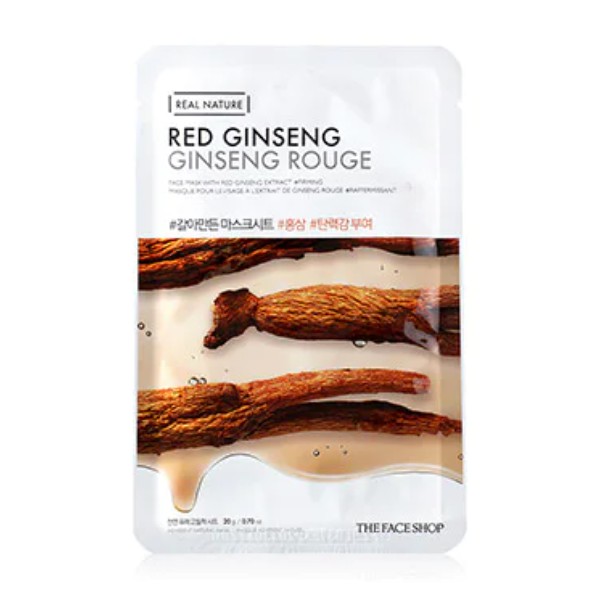 Real Nature Mask Sheet : Red Ginseng